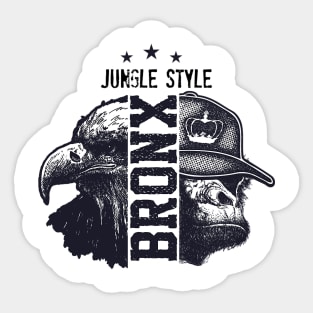 Bronx New York City Streetwear Gifts USA Sticker